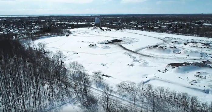 Site d'enfouissement de matériaux secs à Pierrefonds