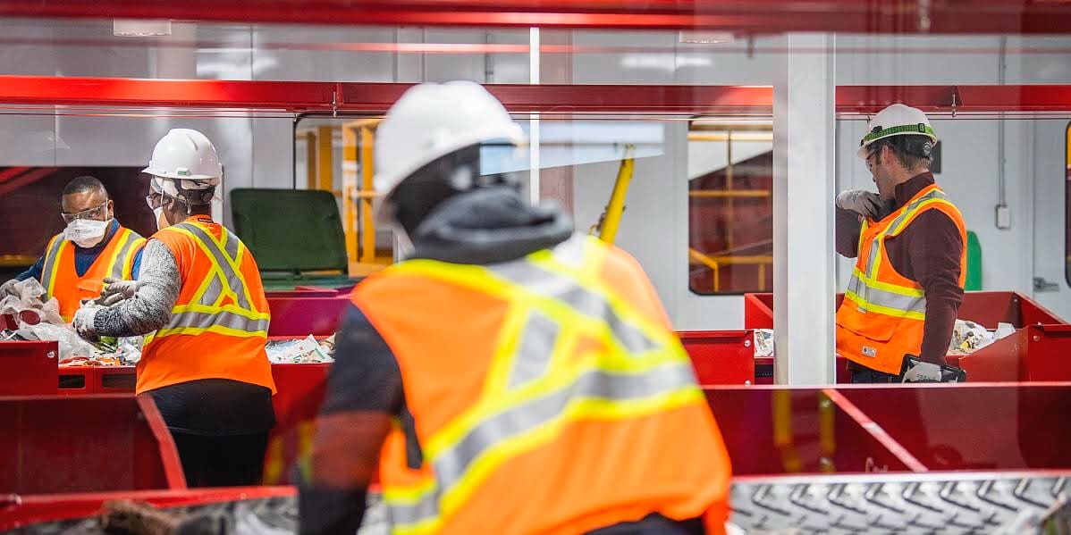recycling sorting centre opens in Lachine recycling sorting centre opens in Lachine