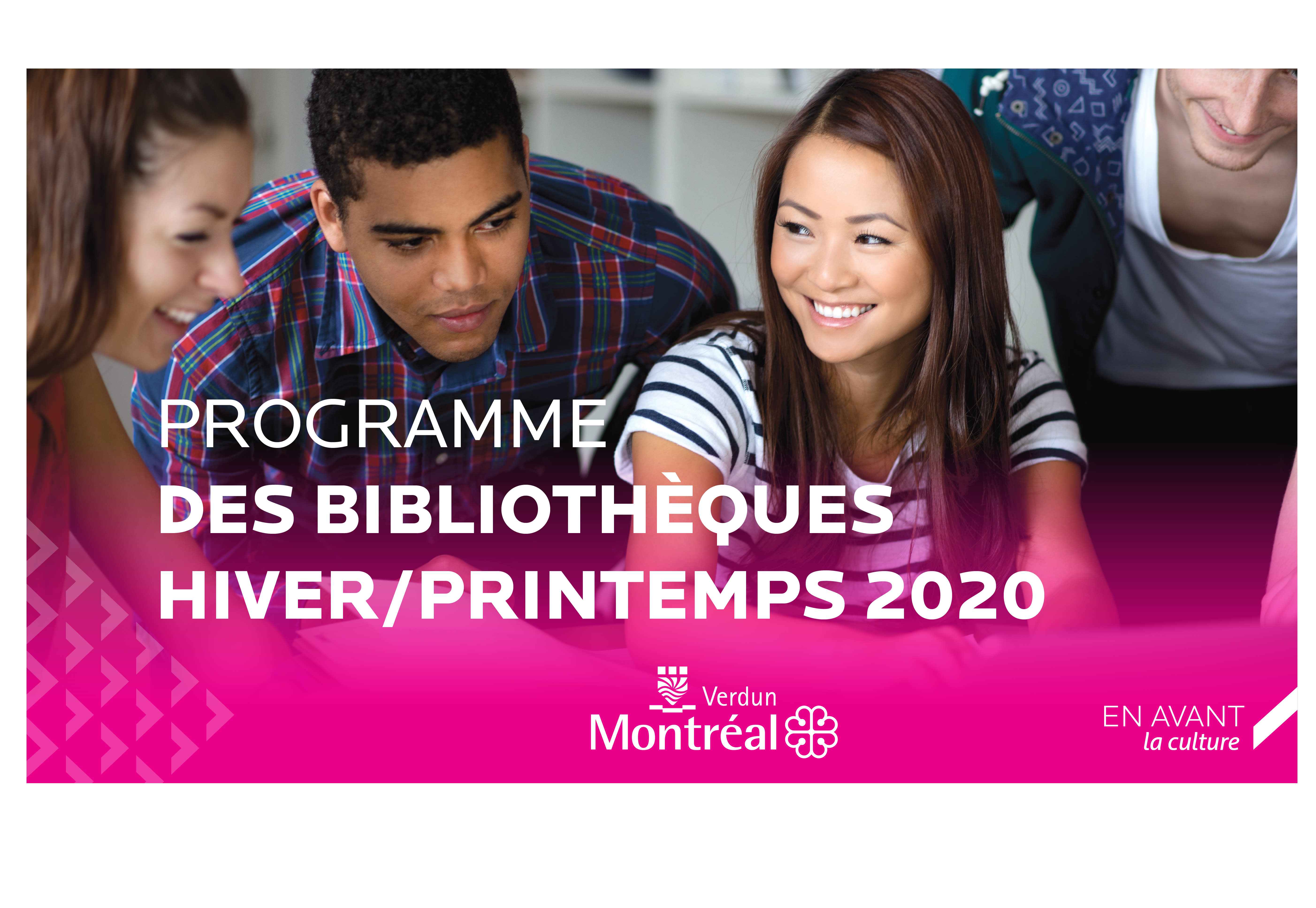 Programmation des bibliothèques hiver-printemps 2020 Programmation des bibliothèques hiver-printemps 2020