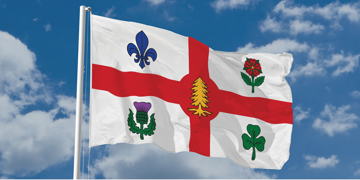 Montréal has unveiled its new coat of arms and its new flag Montréal has unveiled its new coat of arms and its new flag
