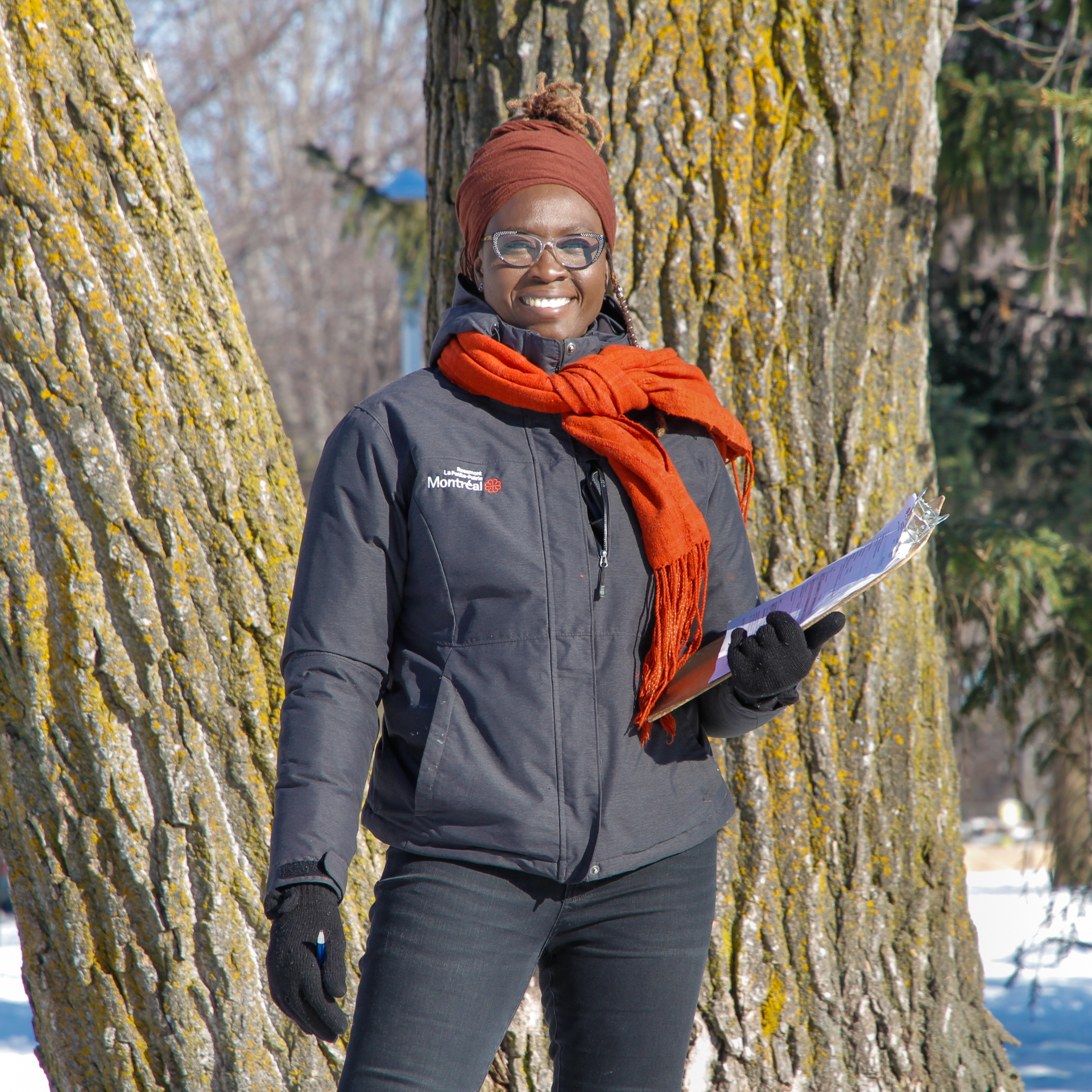 Nafy, agente technique en horticulture et arboriculture à l'arrondissement de Rosemont-La Petite-Patrie