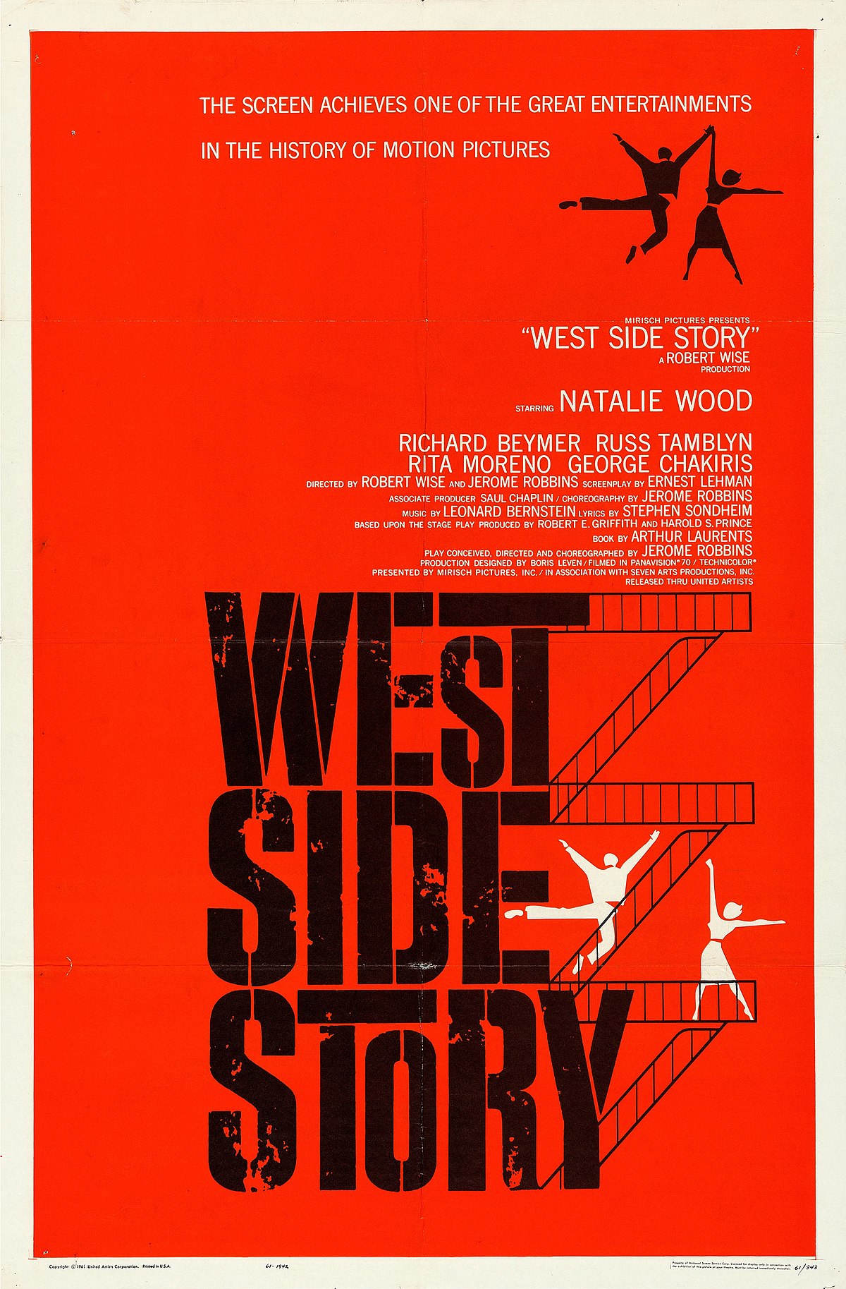 West Side Story, de Robert Wise et Jerome Robbins