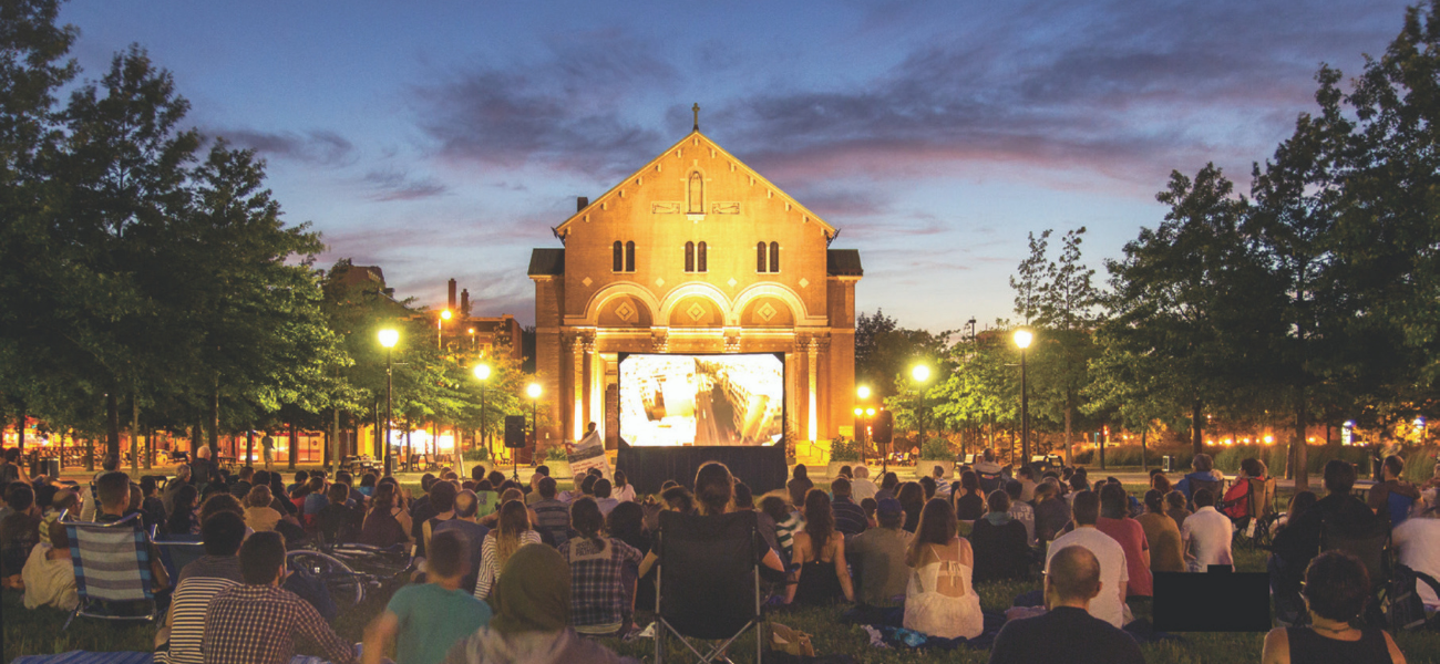 Ciné-famille en plein air au parc des Faubourgs