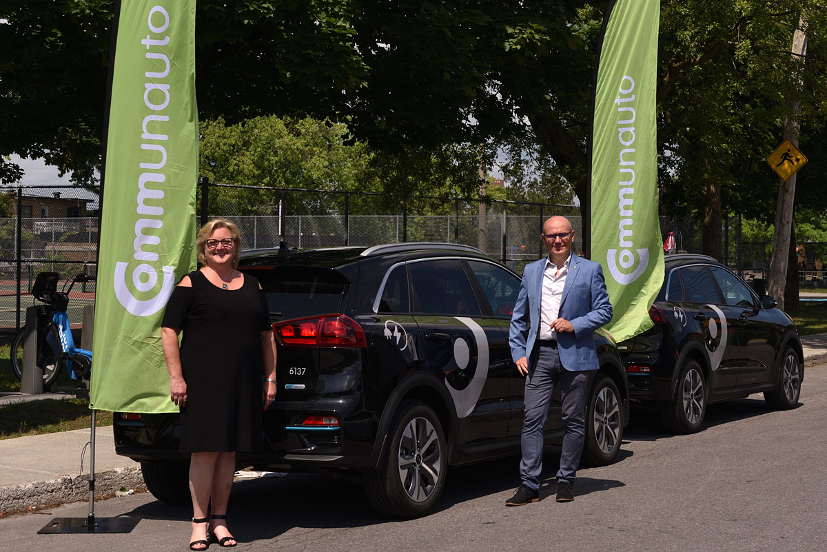 Lancement Du Service Communauto Flex A Montreal Nord