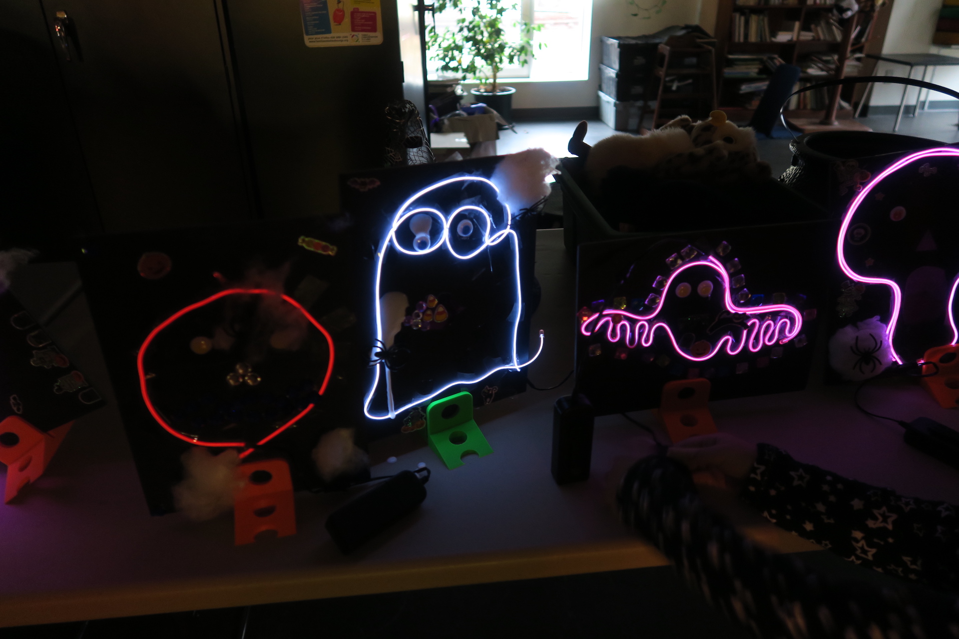 Bricolage lumineux Halloween