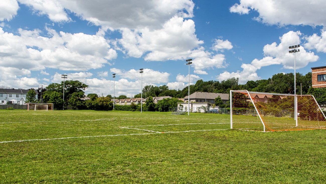 Terrain de soccer du parc Kirkland Ville de Montréal