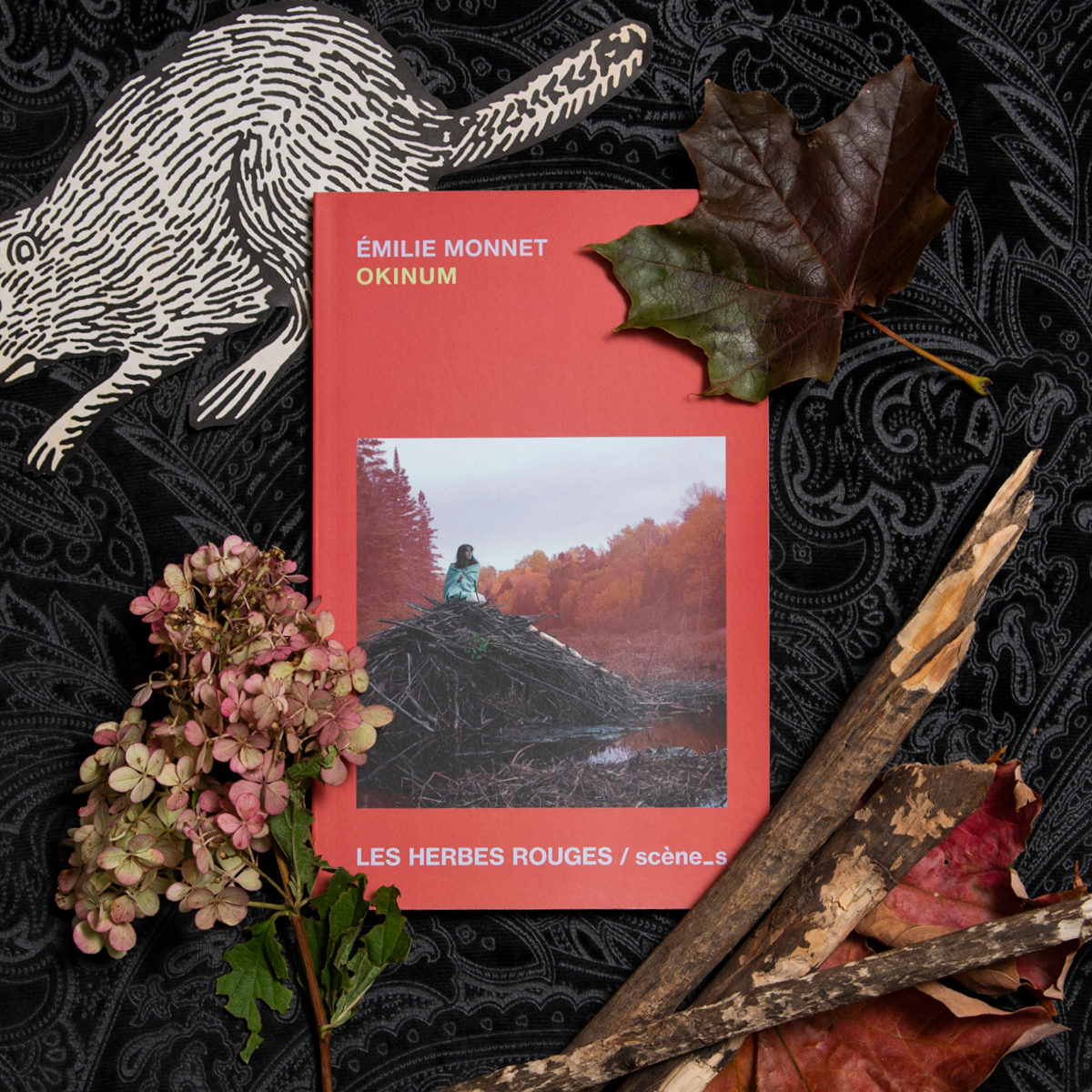 Okinum, d’Émilie Monnet, éditions Les Herbes rouges