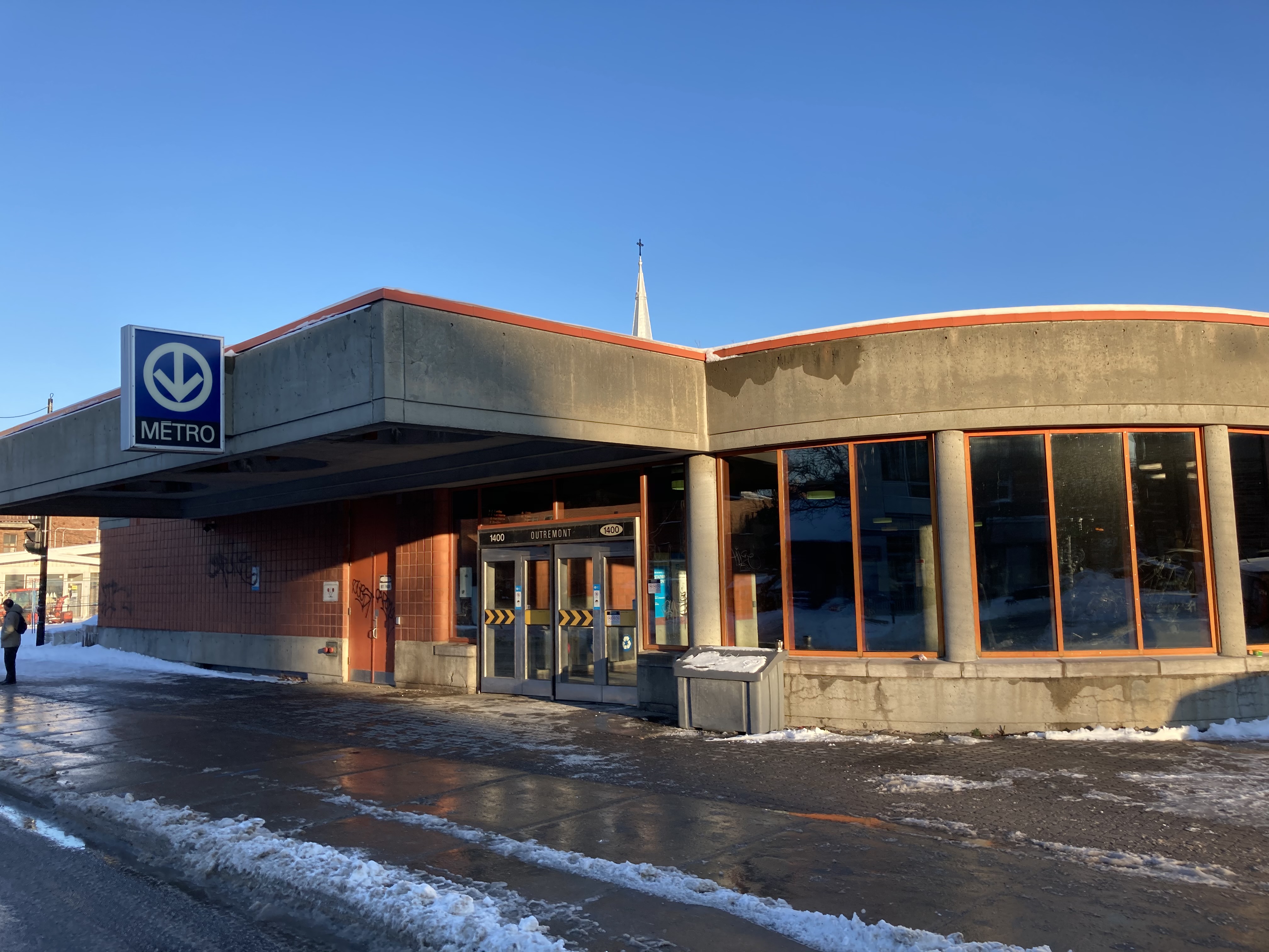 Fermeture de la station Outremont Ville de Montréal