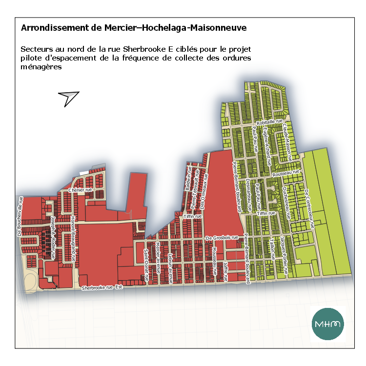 Deuxième secteur touché par le projet pilote