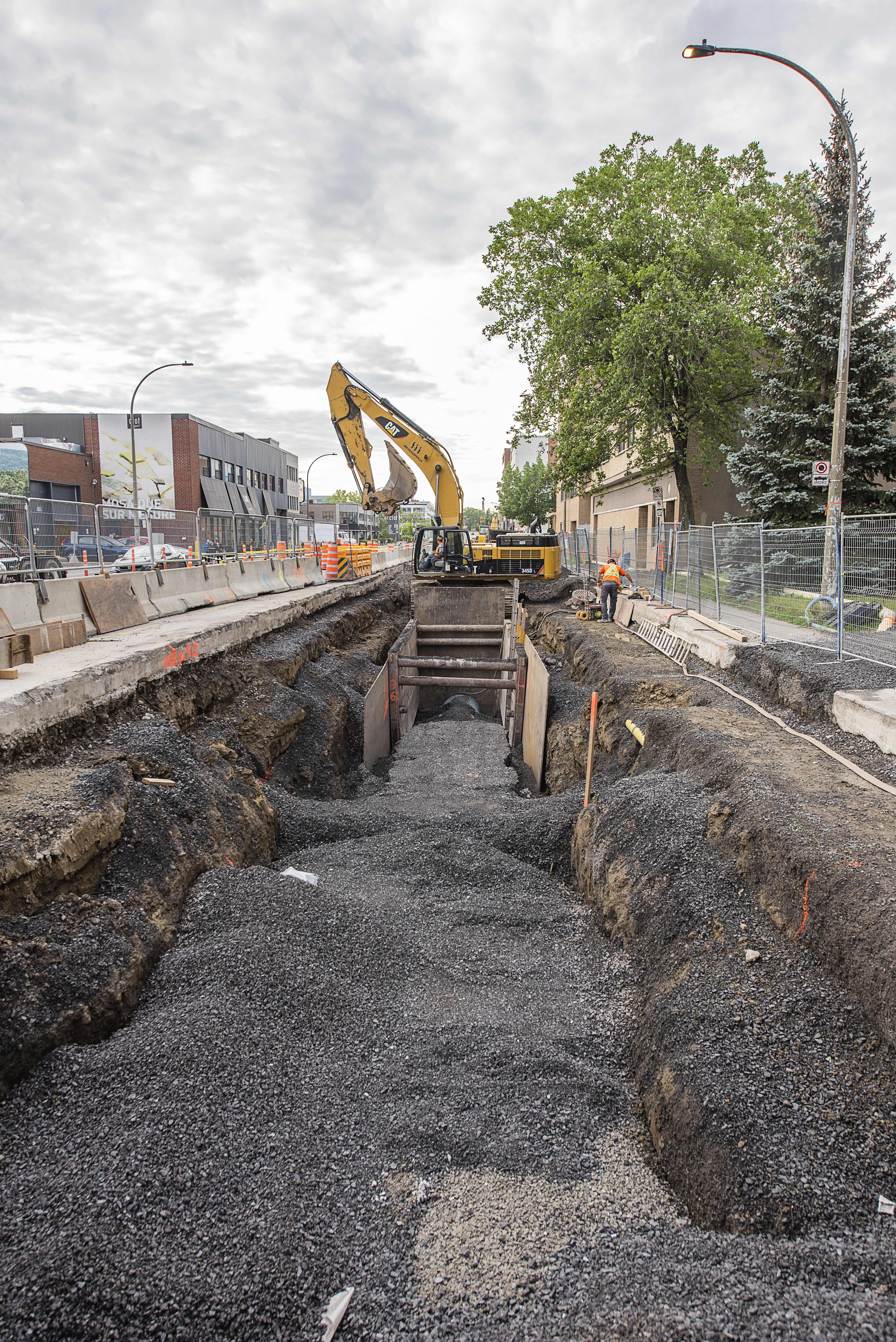 Méthode de construction en tranchée