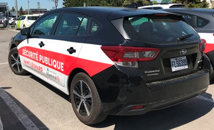 Patrouille de sécurité urbaine