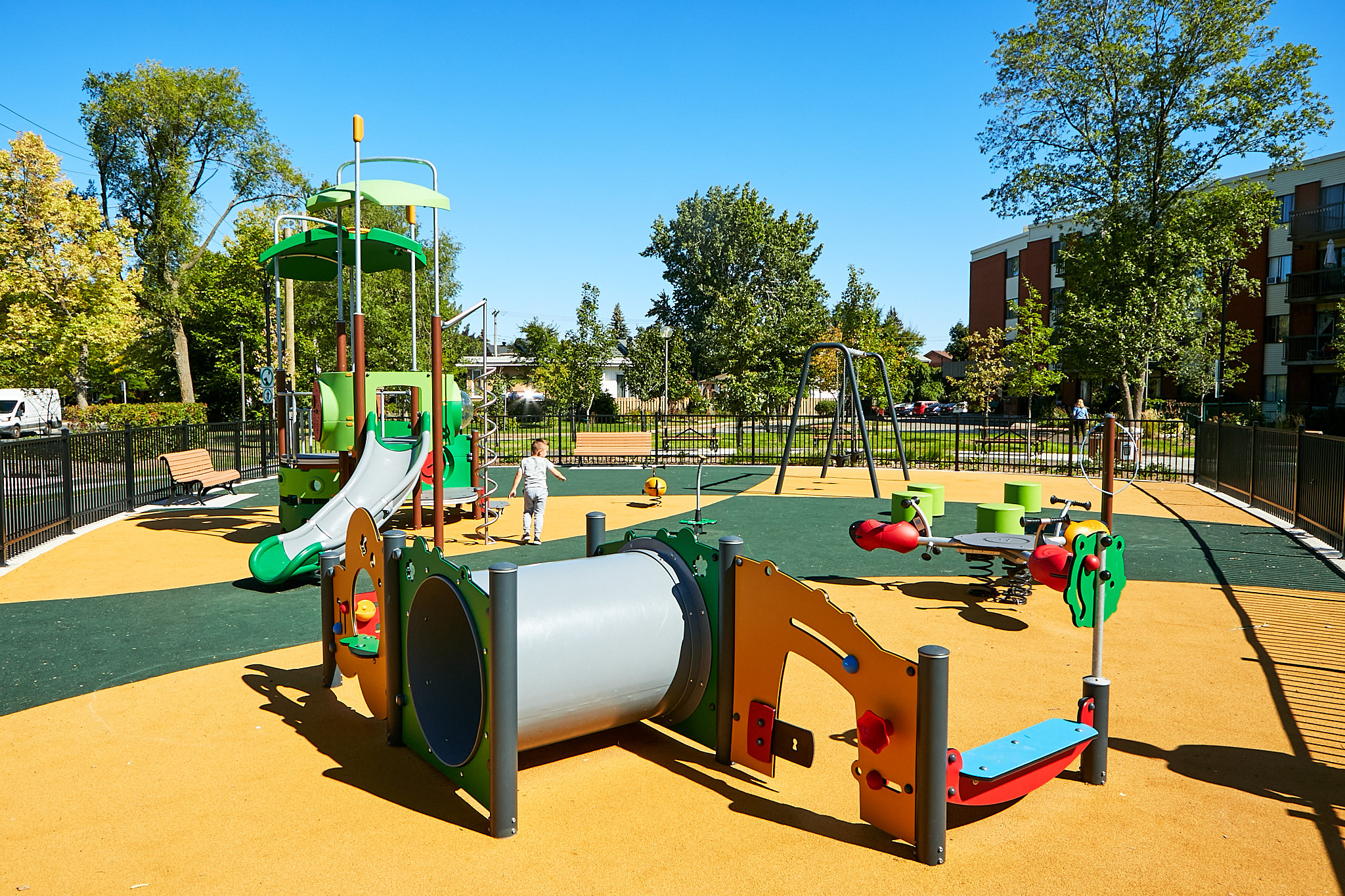 Revitalisation des parcs à Anjou Ville de Montréal