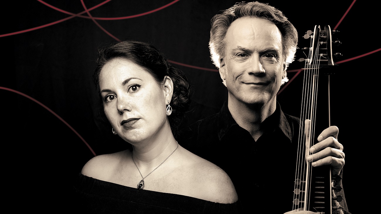 Photographie de la chanteuse et du musicien (Myriam Leblanc et Sylvain Bergeron).