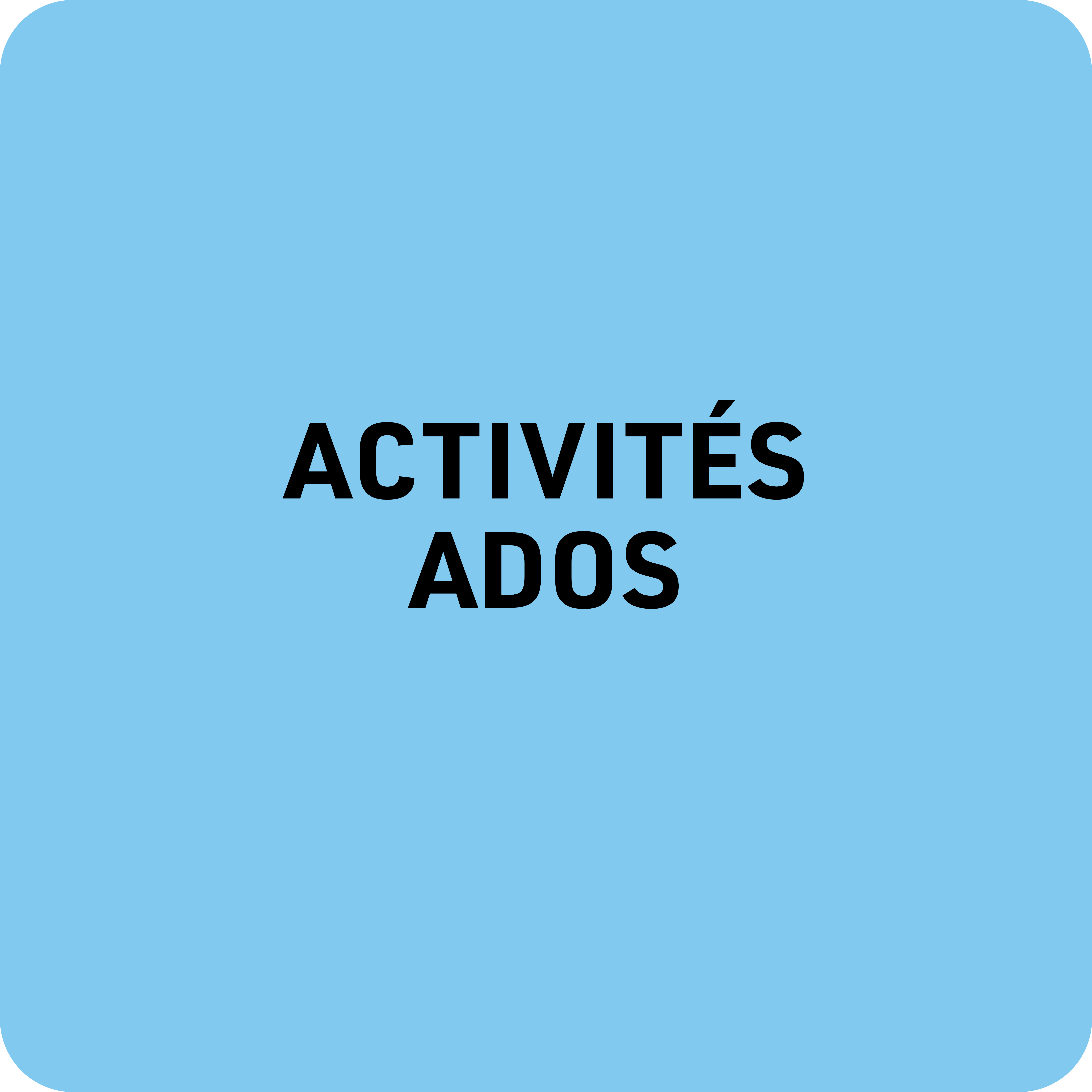 Activités ados