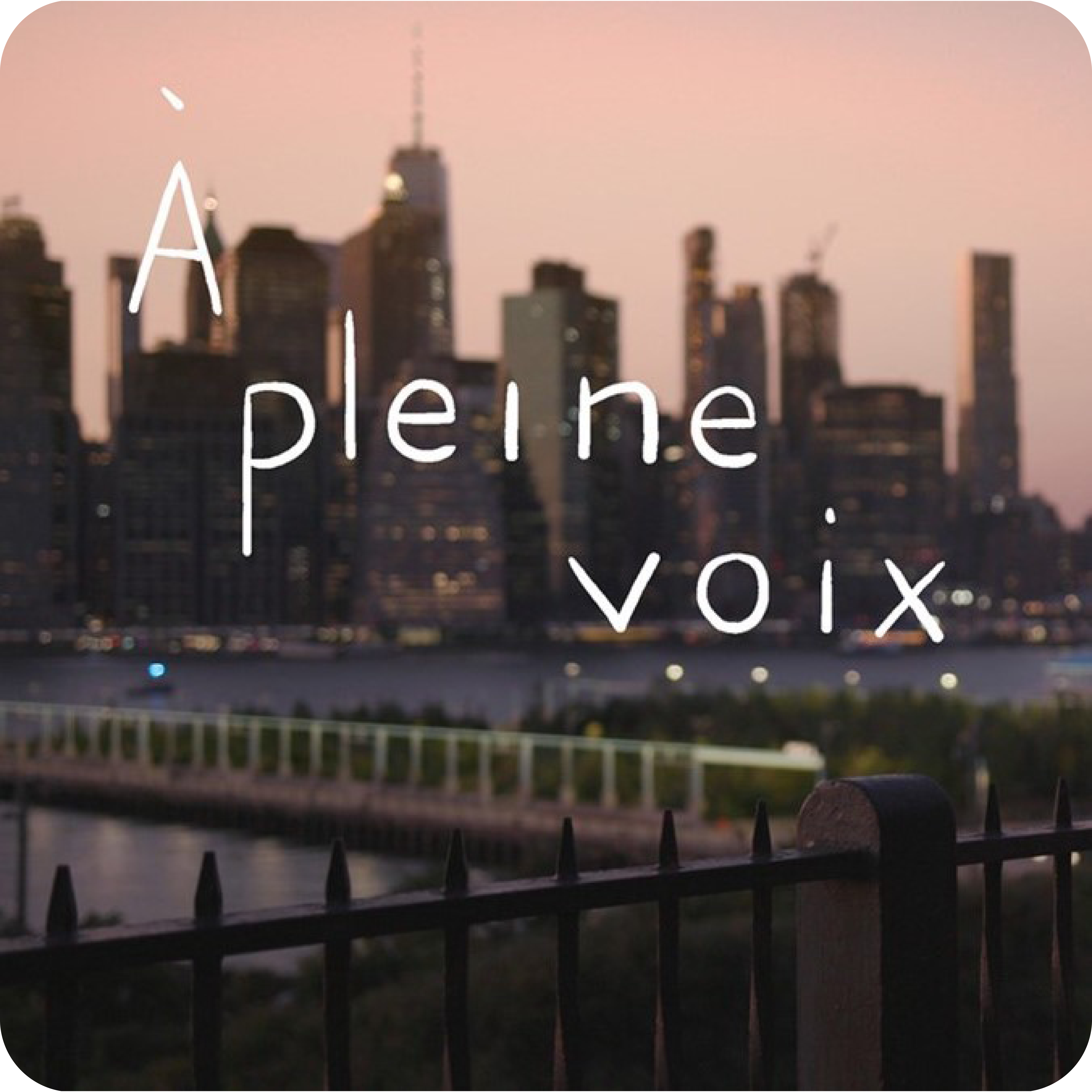 À pleine voix