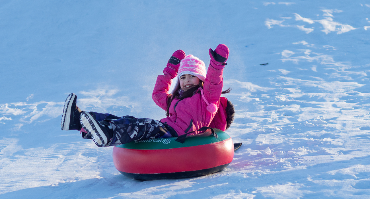Parc Lafond sledding hill Ville de Montréal