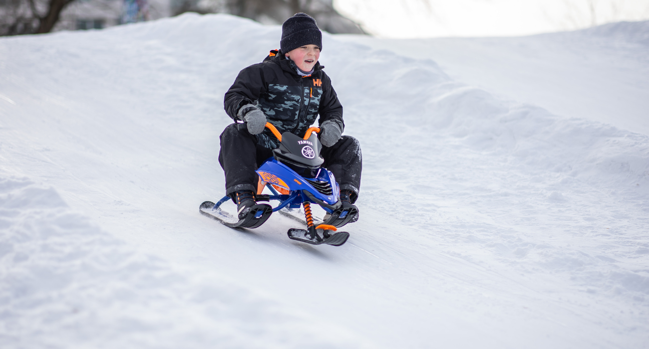 Parc du Pélican sledding hill Ville de Montréal