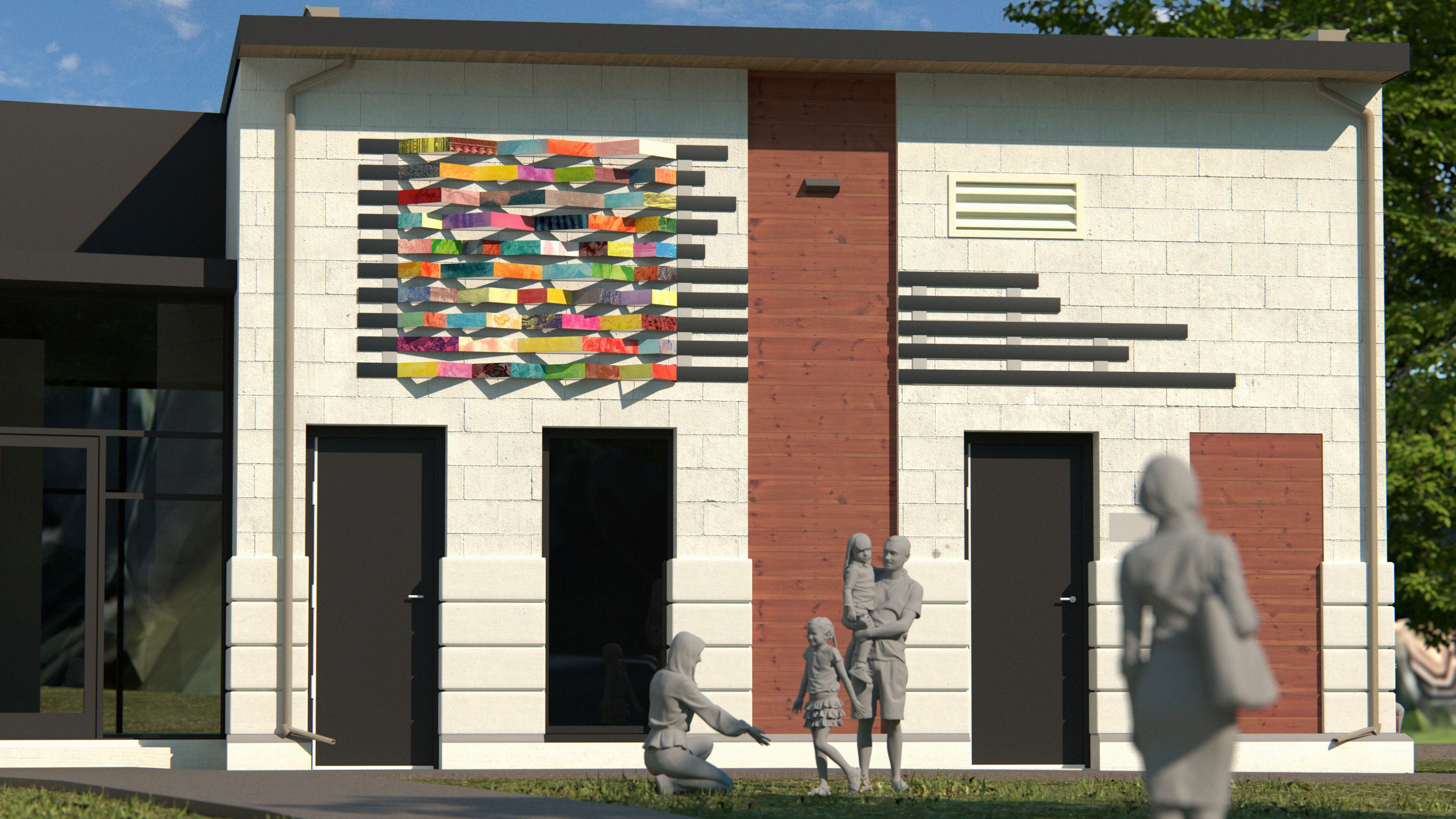 À la découverte des dessous de la murale Au diapason
