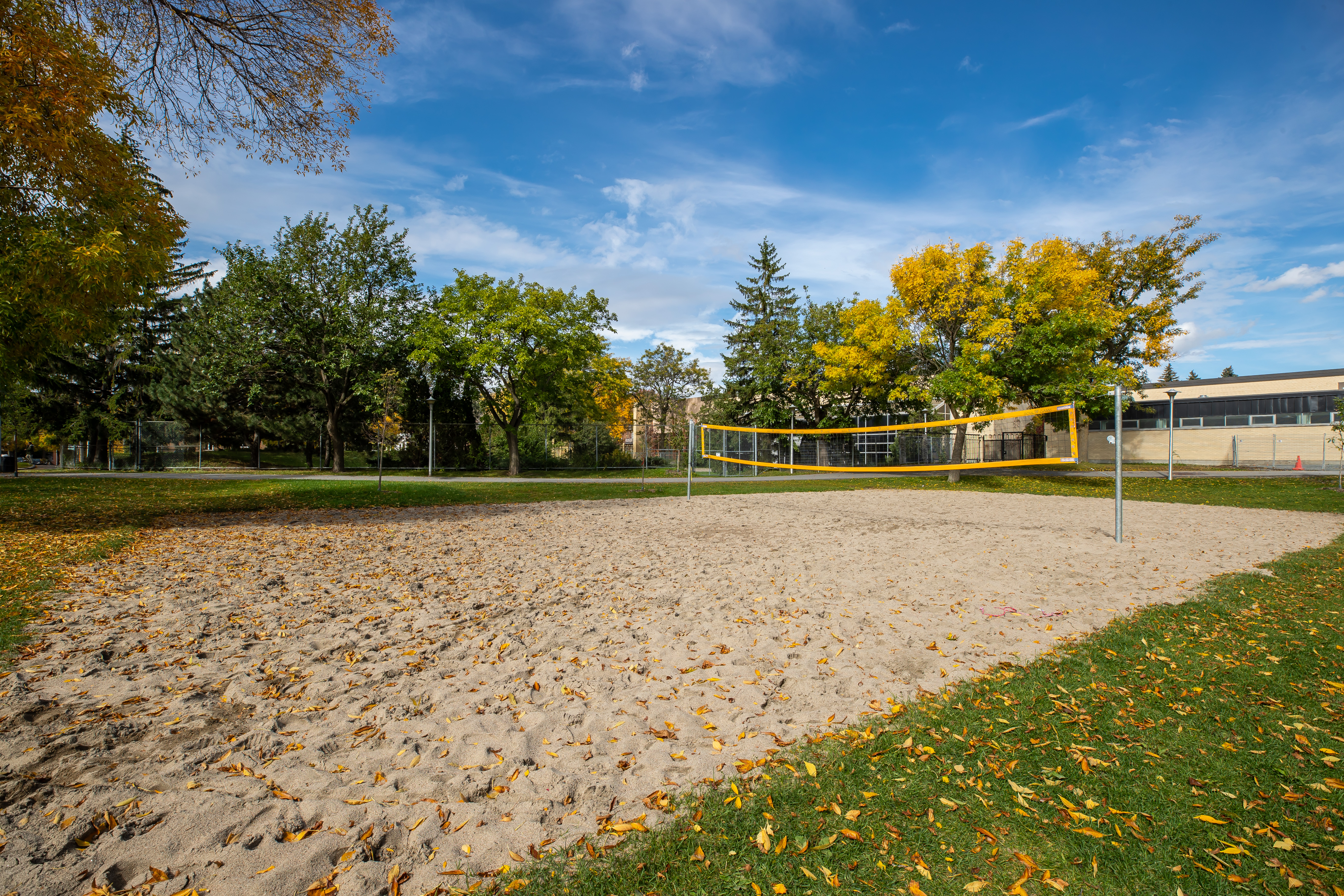 Terrains de volleyball de plage du parc du P re Marquette Ville