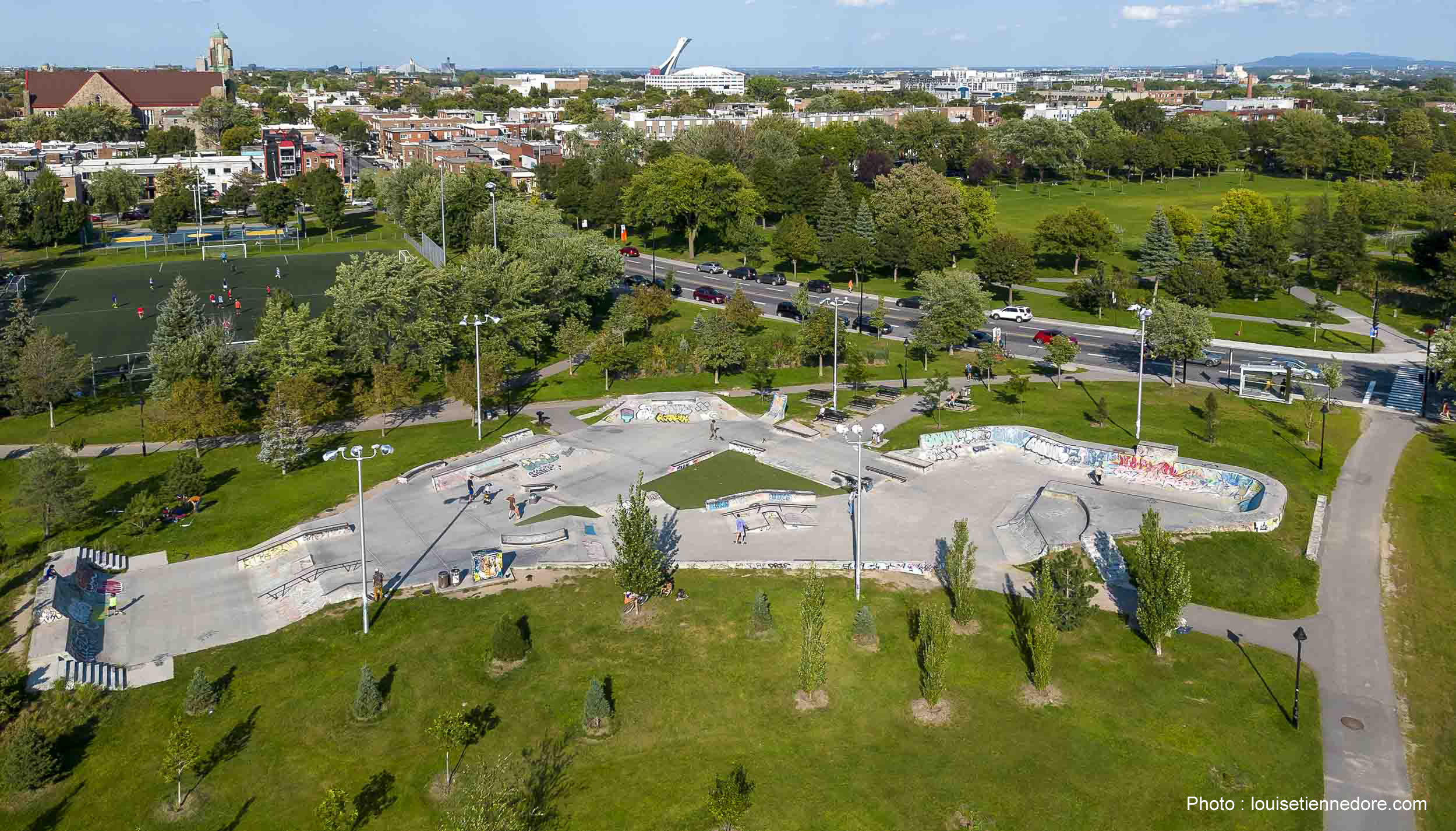 Parc du P re Marquette skatepark Ville de Montr al