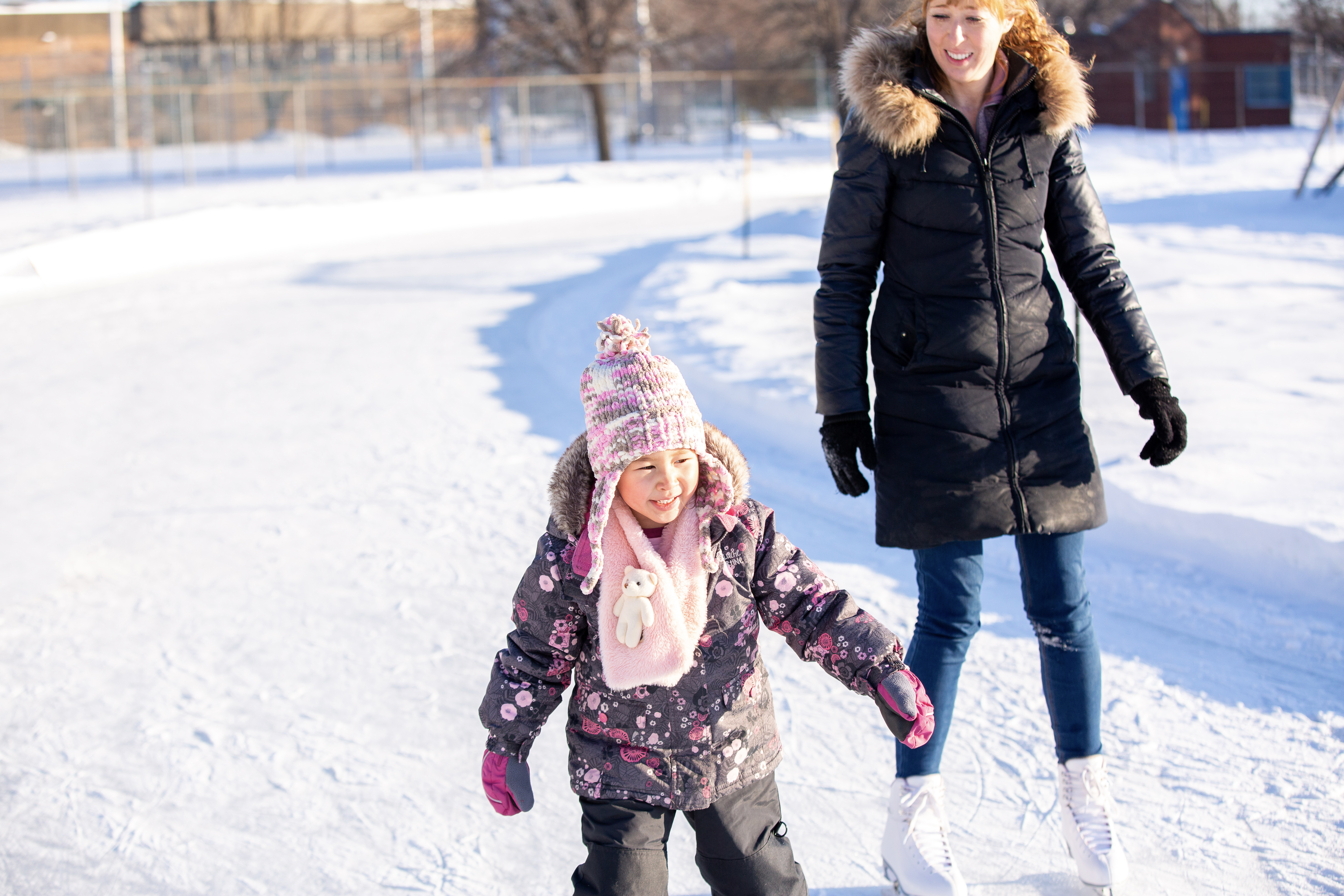 Plusieurs patinoires de Rivière-des-Prairies-Pointe-aux-Trembles sont idéales pour le patinage libre.