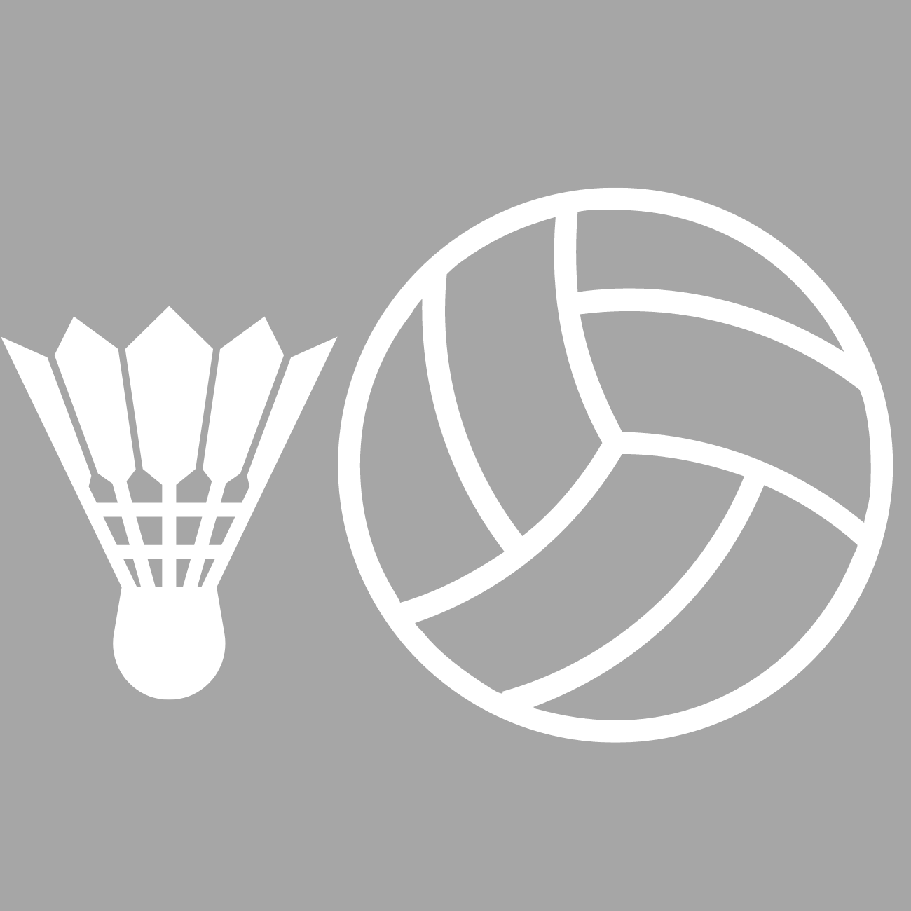 image badminton et volleyball