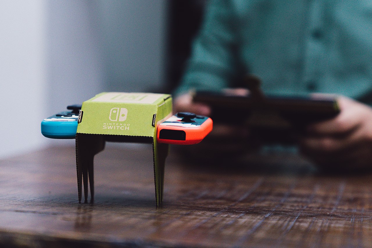 Activité Nintendo Labo à la bibliothèque Jean-Corbeil.