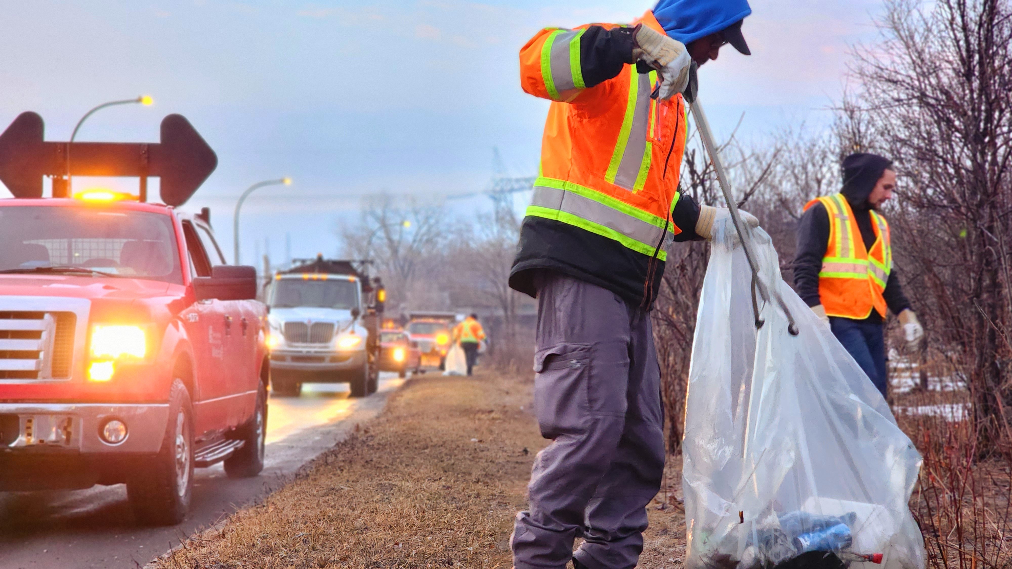 Ménage du printemps à RDPPAT Ville de Montréal