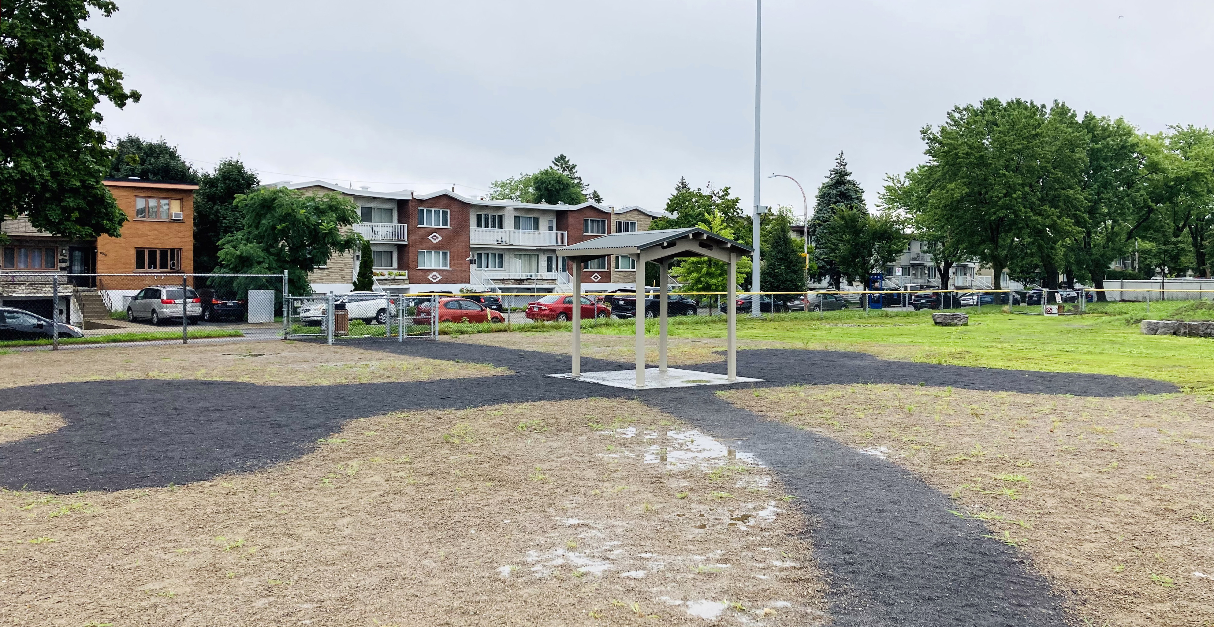 Parc à chiens du parc Ahuntsic