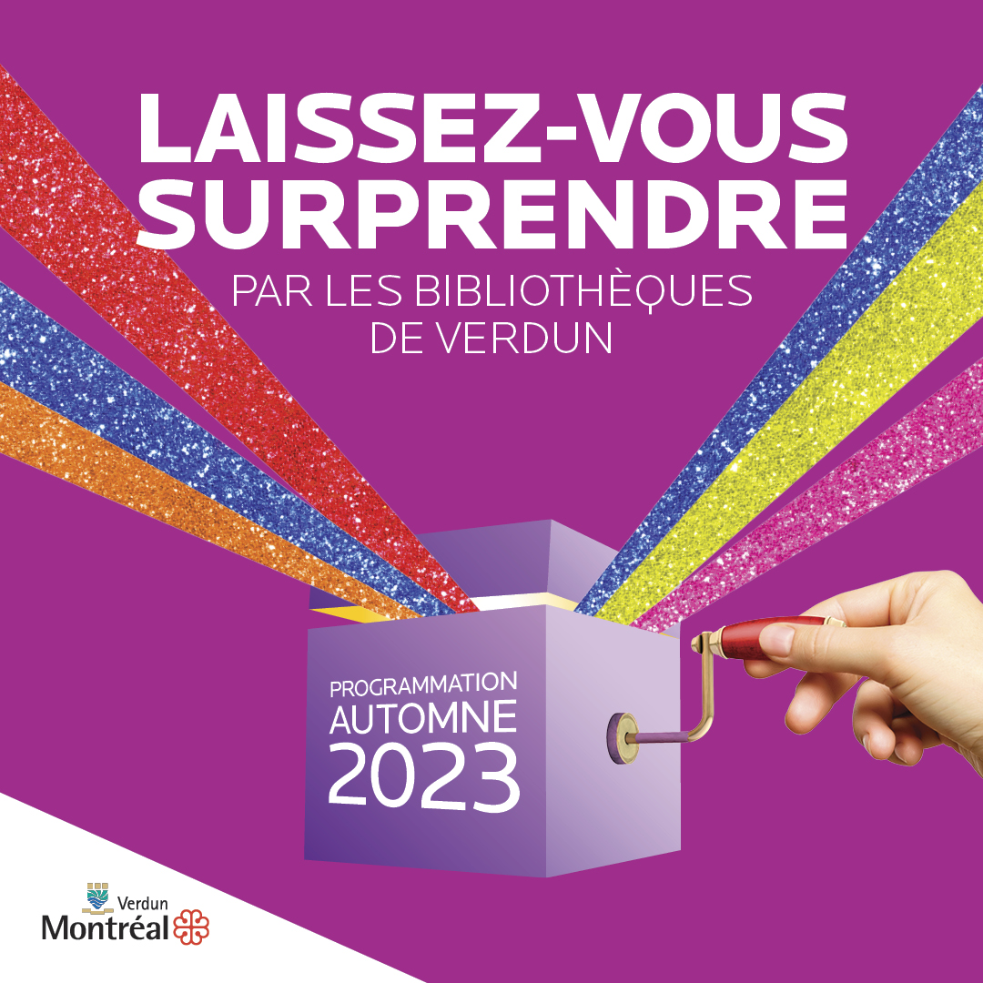 Bibliothèques de Verdun activités culturelle automne 2023