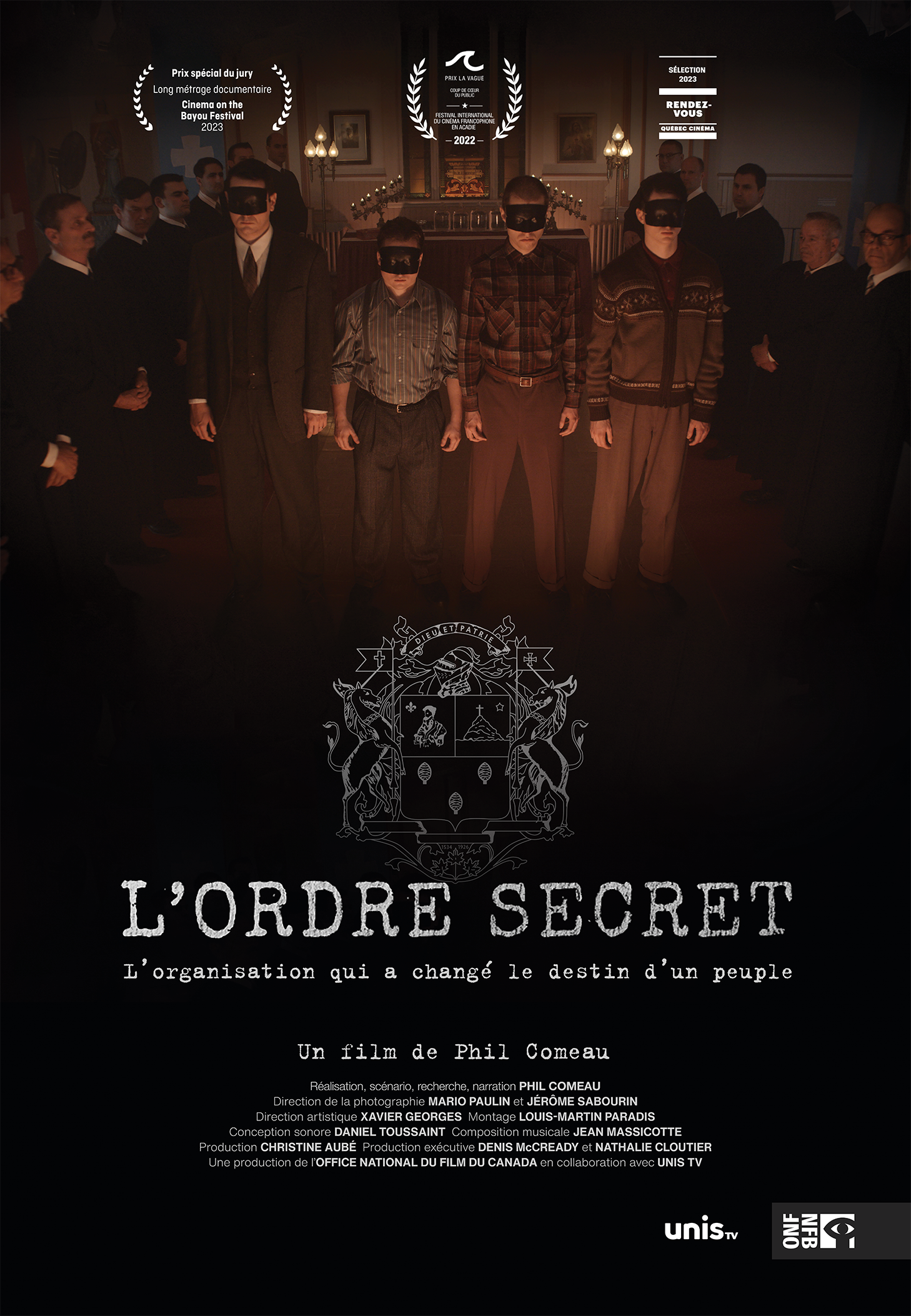 L’Ordre secret, de Phil Comeau, 2022 (ONF)