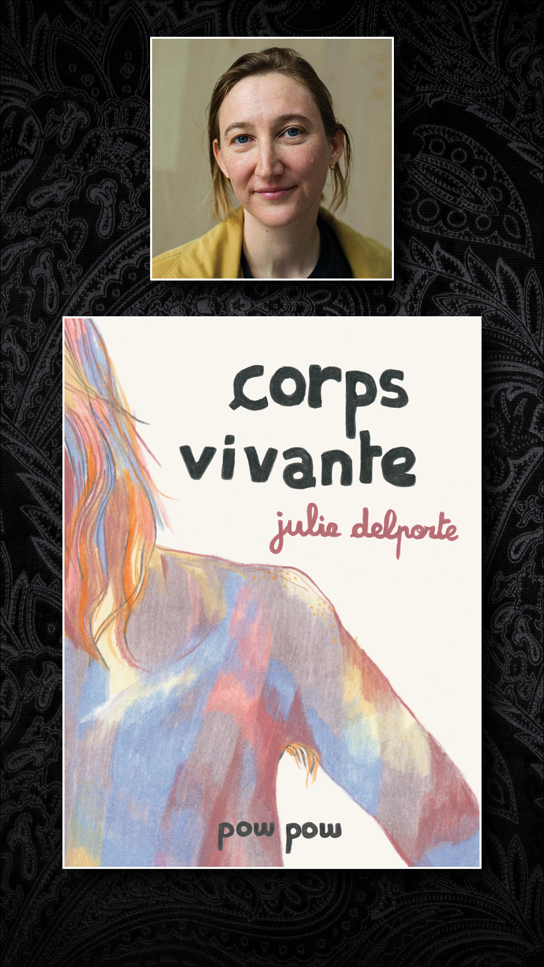 Corps vivante, de Julie Delporte, éditions Pow Pow