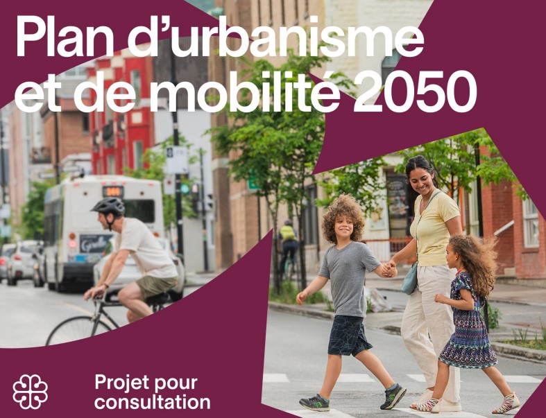 Couverture du Plan d'urbanisme et de mobilité 2050