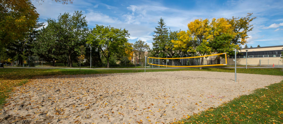 Terrains de volleyball de plage du parc du Père-Marquette