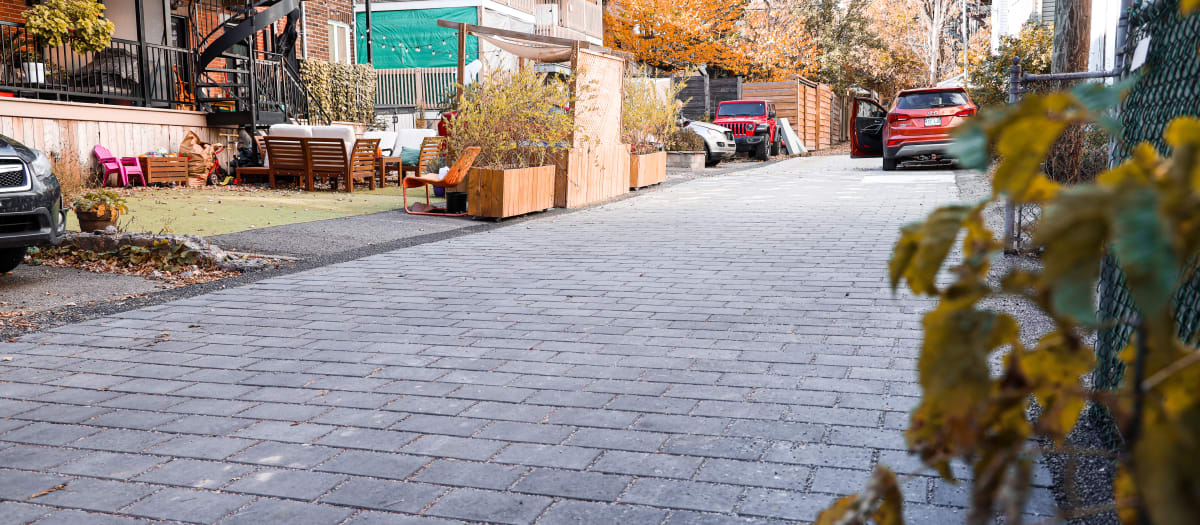 Réaménagement de la ruelle De Lorimier
