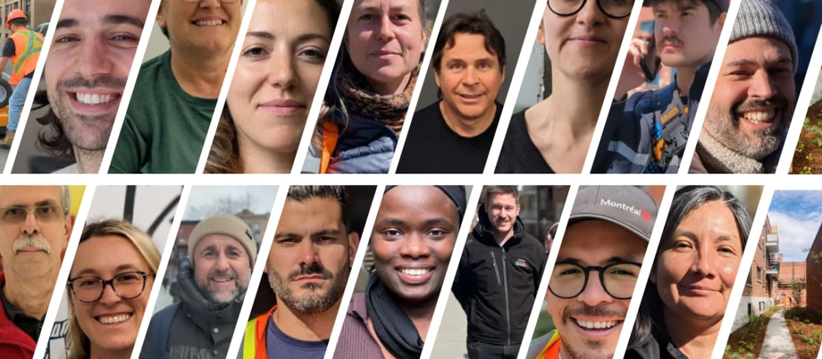 Visages d'employés du Plateau-Mont-Royal