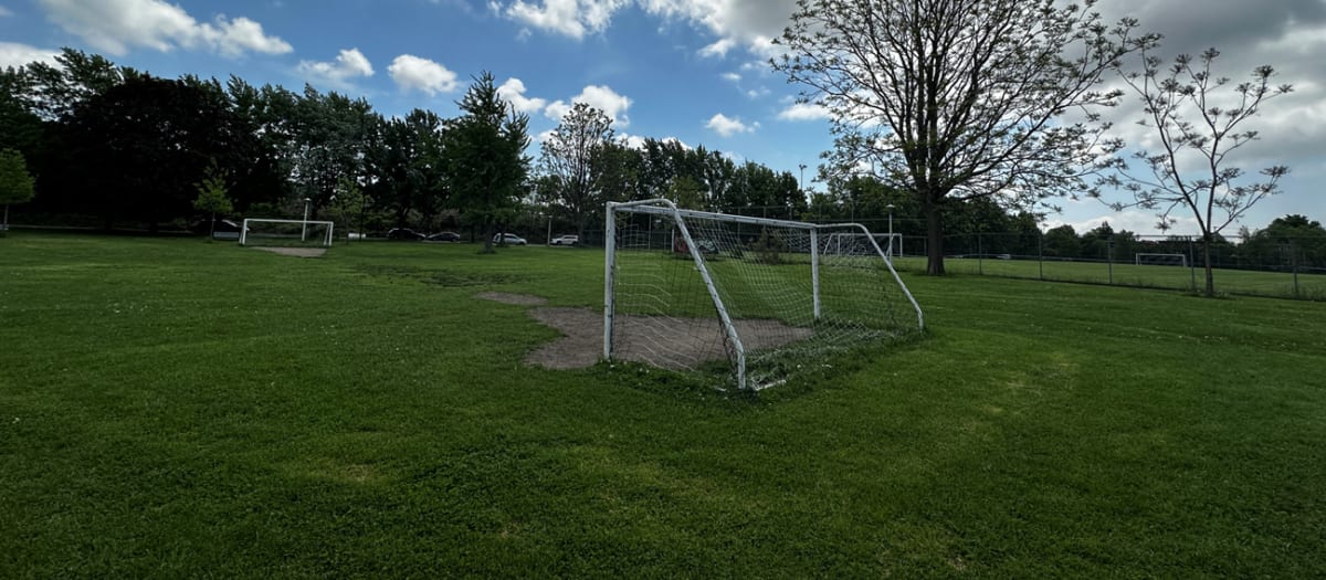 Terrain de soccer du parc Gabriel-Lalemant