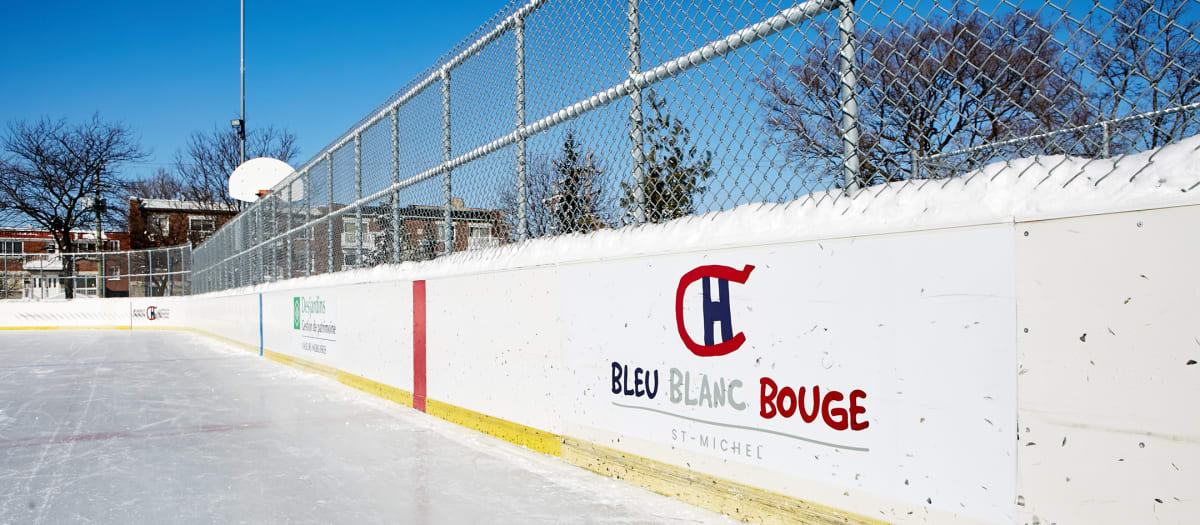 Patinoire Bleu blanc bouge - Parc François-Perrault
