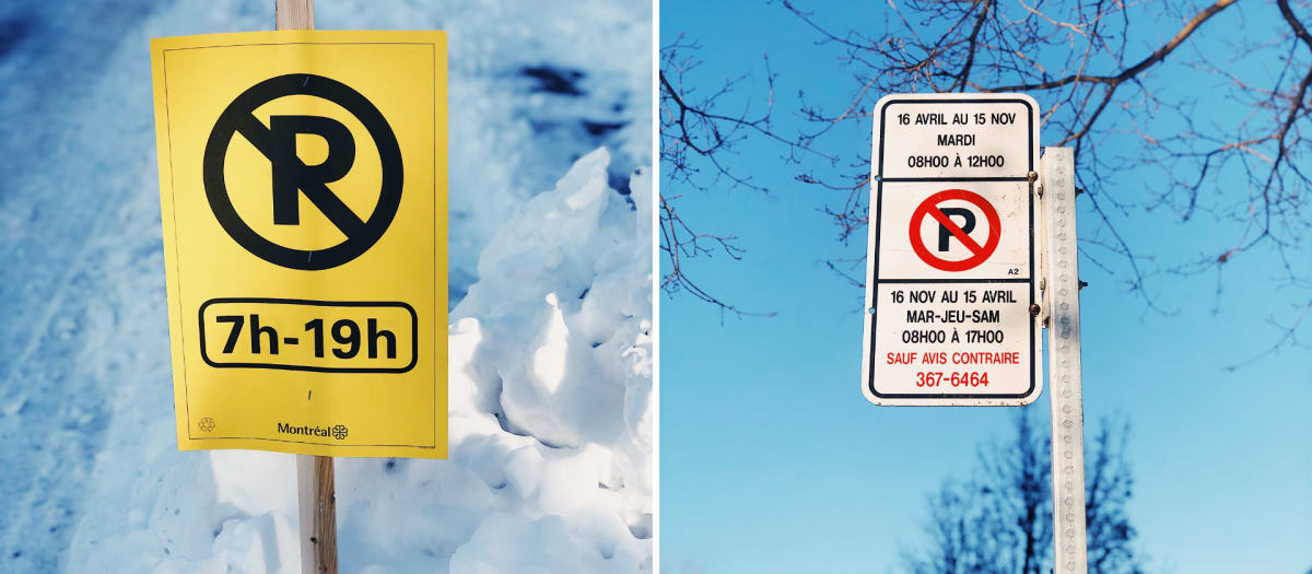 Signalisation hivernale
