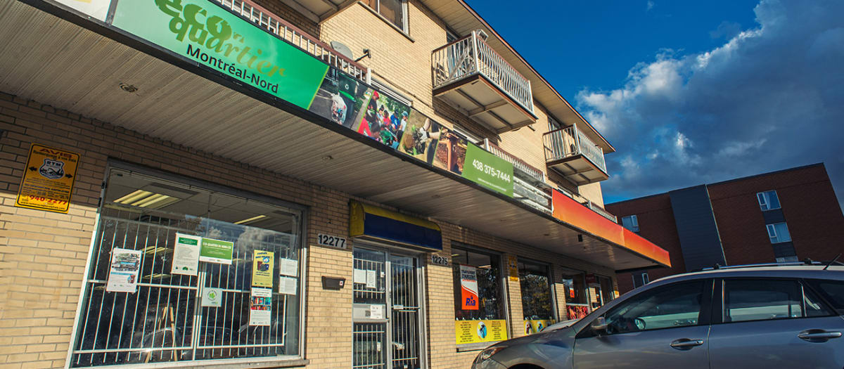 Écoquartier Montréal-Nord - Point de service dans l'est