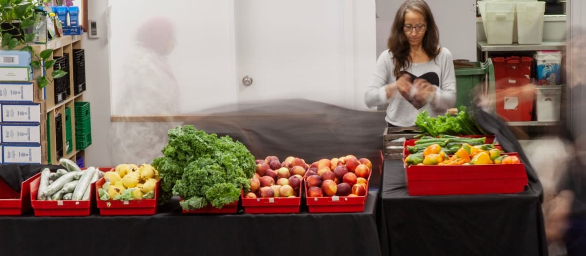 Un marché de Partageons l'espoir