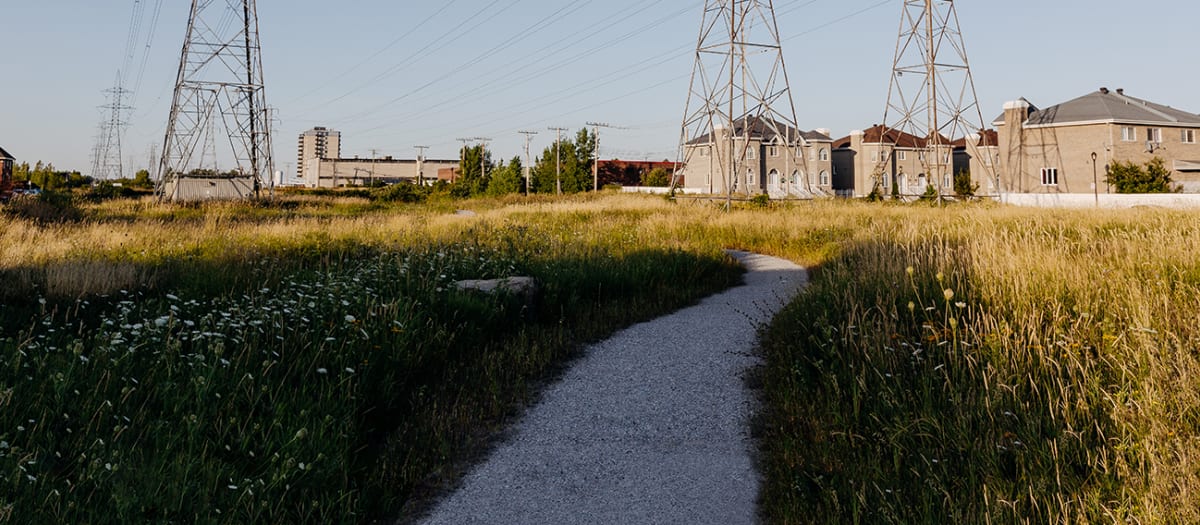 Le parc Ermanno-La Riccia à Saint-Léonard