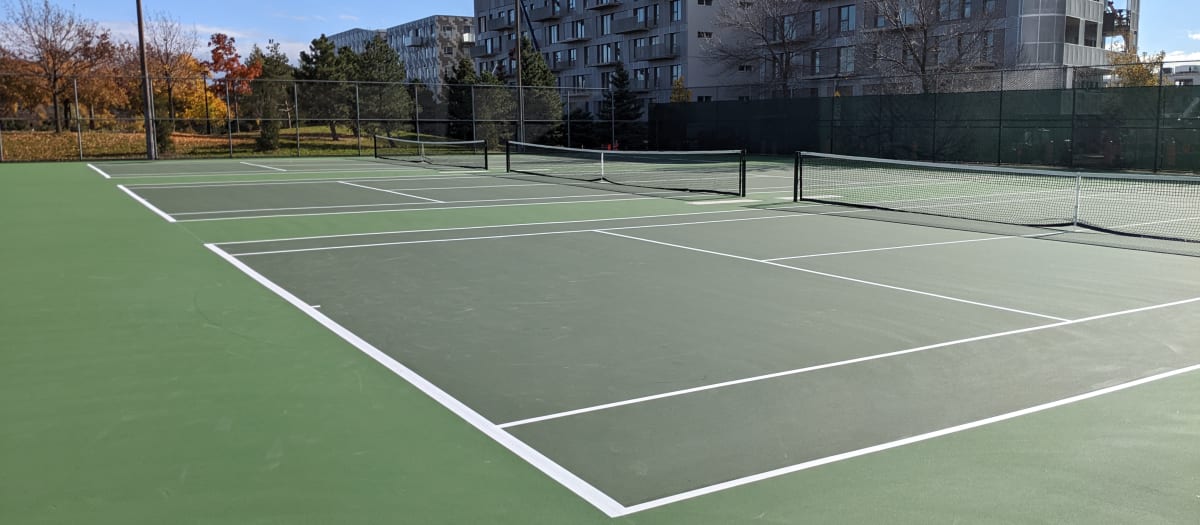 Terrains de tennis du parc Jean-Duceppe