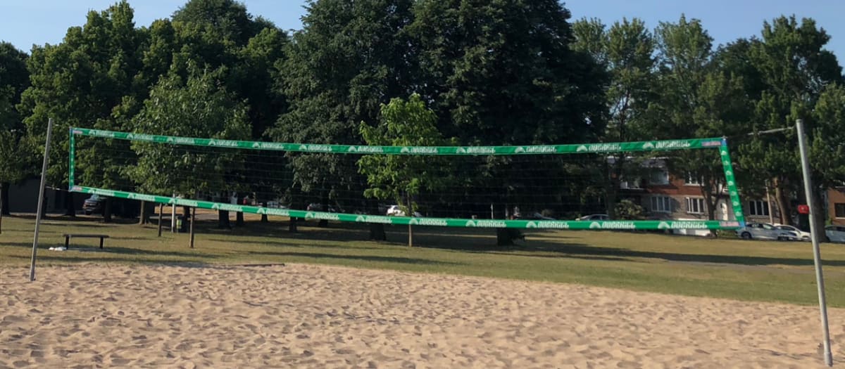 Terrain de volleyball de plage du parc Joseph-Paré