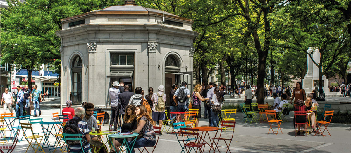 Square Cabot - café de la maison ronde