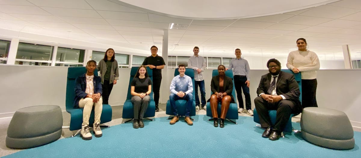Les membres du Conseil jeunesse de LaSalle