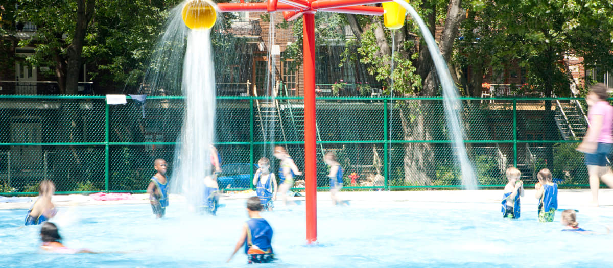 Pataugeoire du parc John F. Kennedy Outremont