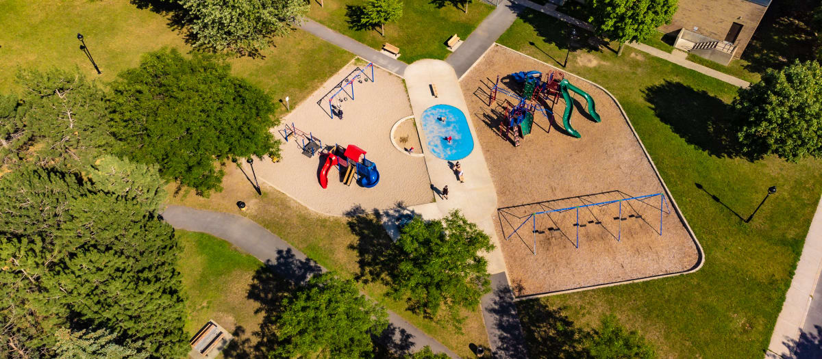 Le parc Samuel-Morse dans l'arrondissement de Rivière-des-Prairies-Pointe-aux-Trembles.