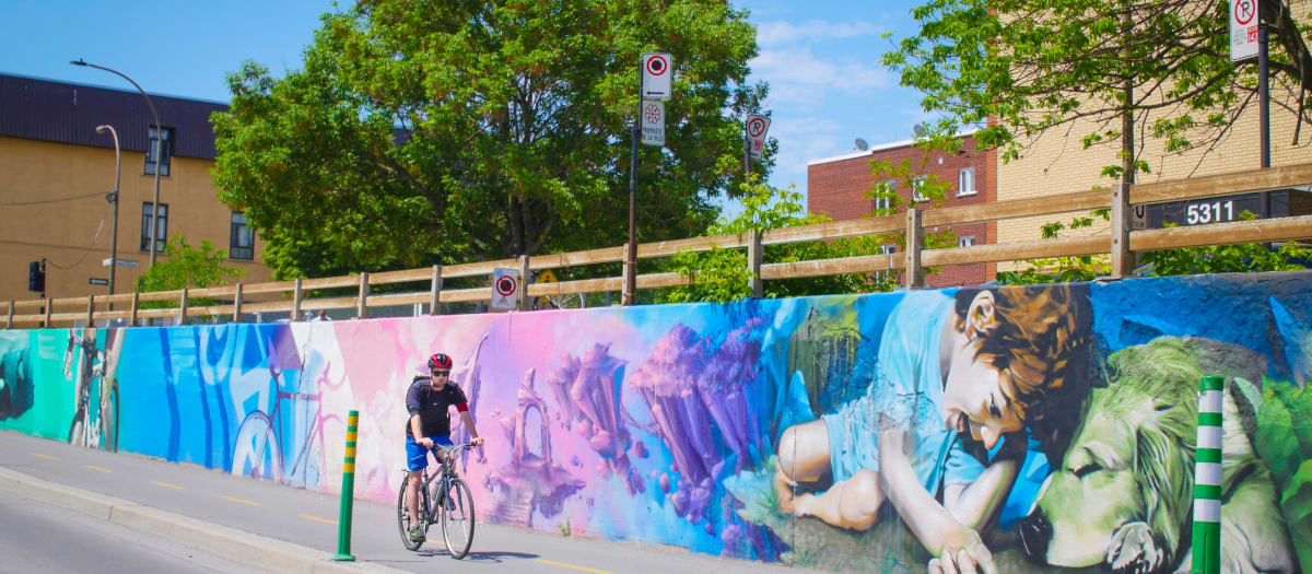 Piste cyclable de Maisonneuve CDN-NDG