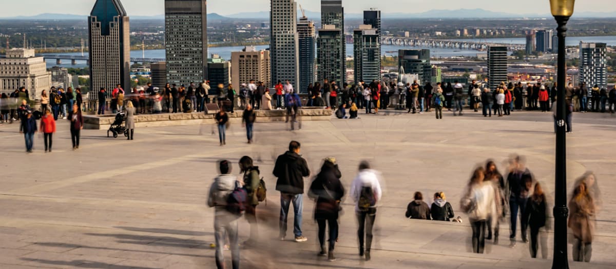 Image illustrant le centre-ville de Montréal